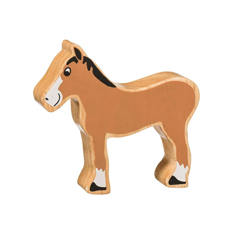 Natural brown foal