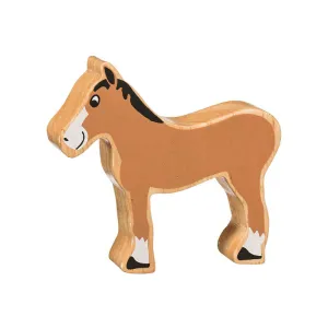 Natural brown foal
