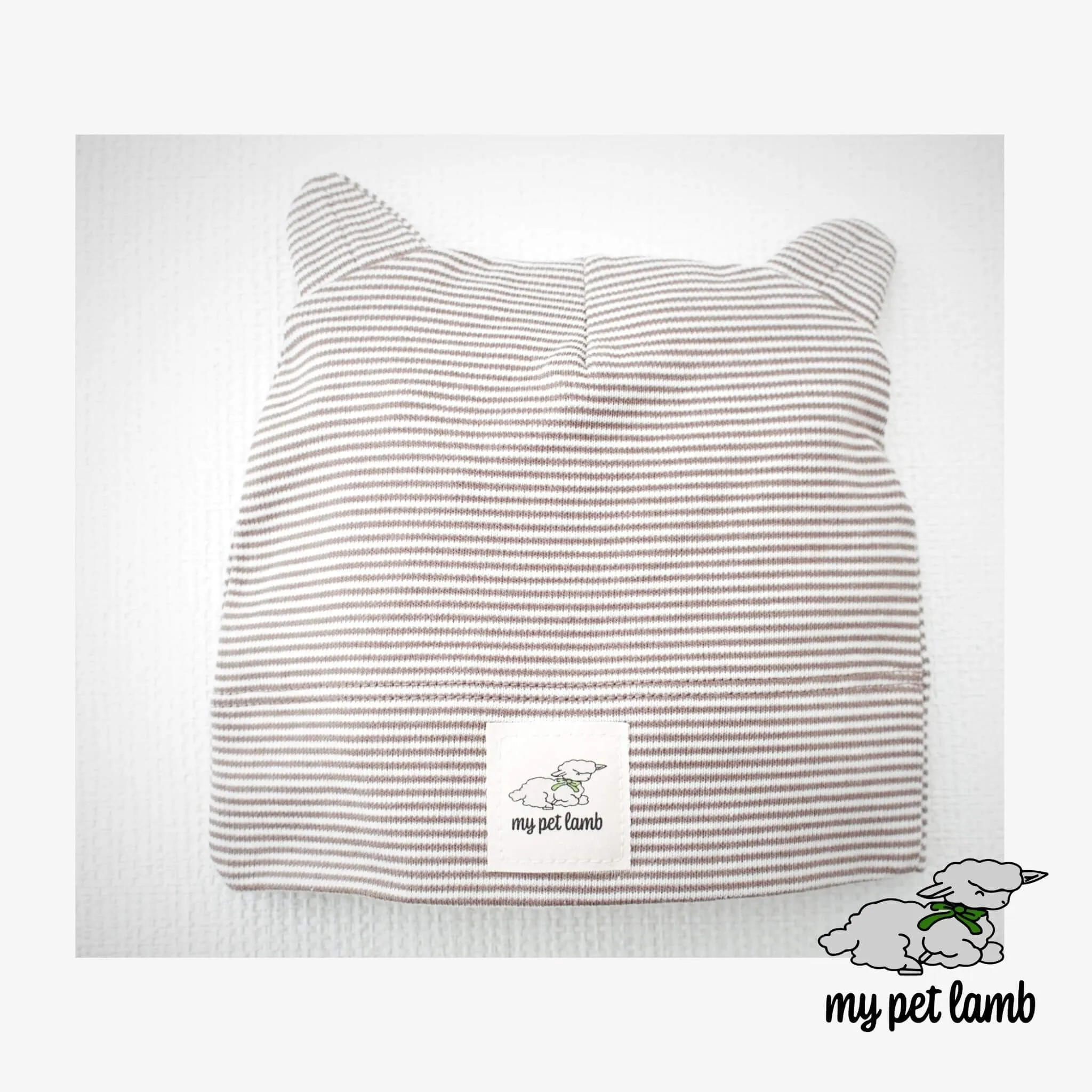Natural Cotton Stripy Hat