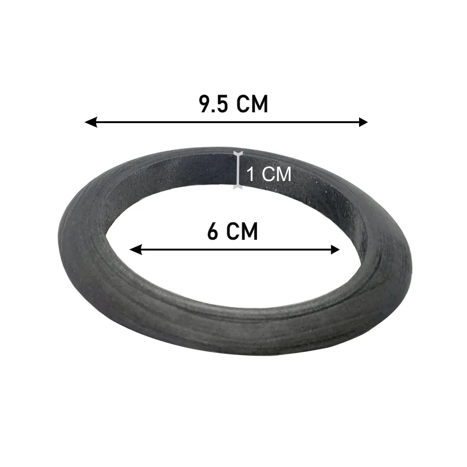 Natural Wood Bangle - Black