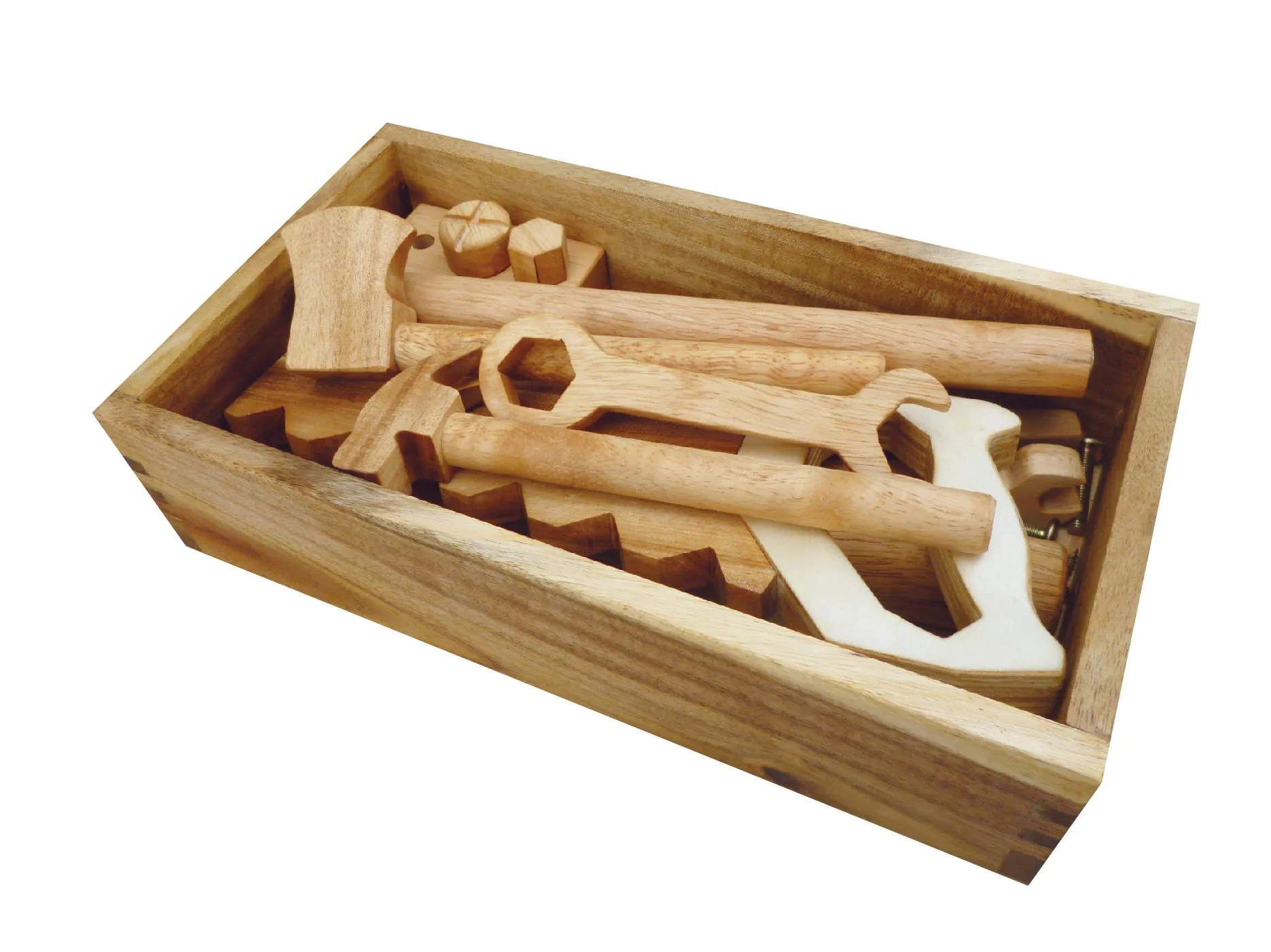 Natural Wooden Tool Set