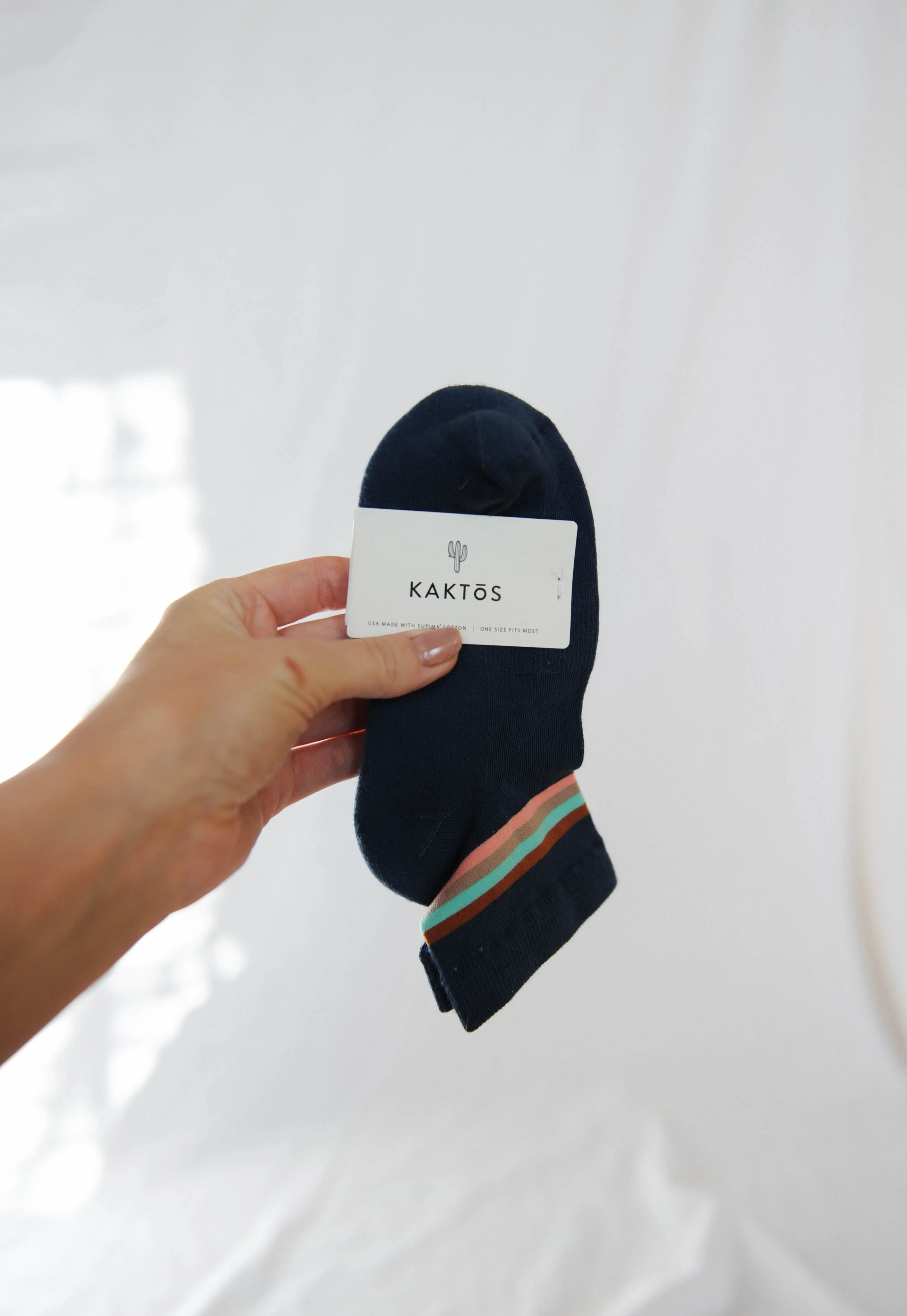 Navy Retro Stripe Shorty