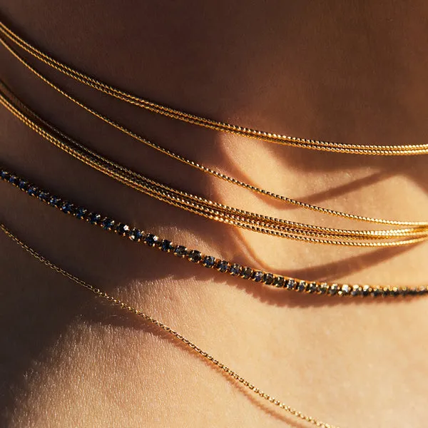 necklace Saran : cristal