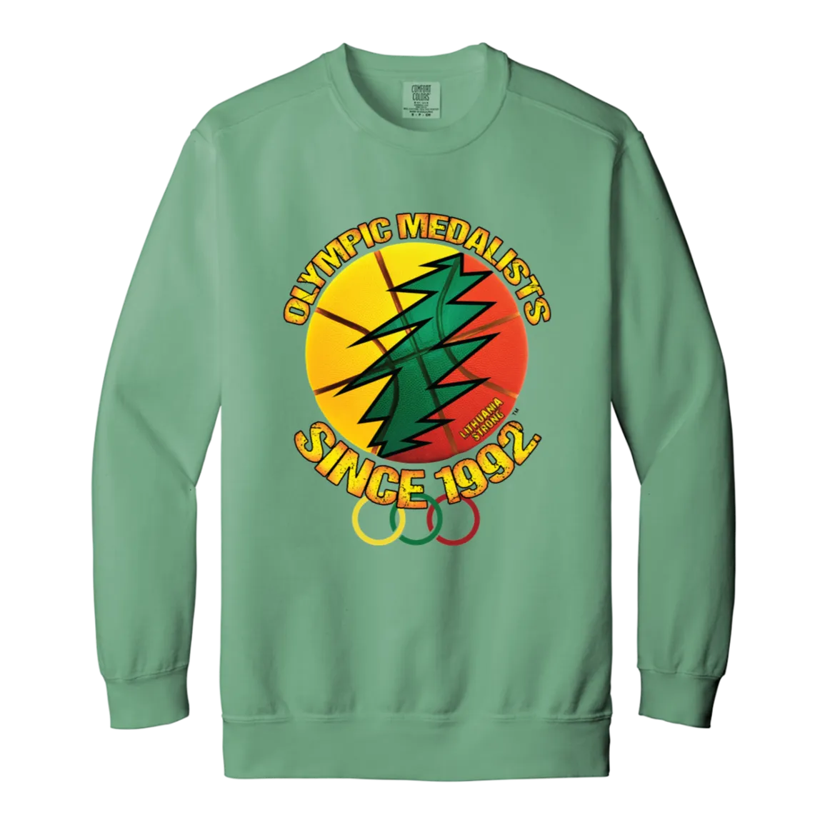 Olympic Medalists '92 -Men/Women Unisex Soft-Washed Crewneck Sweatshirt