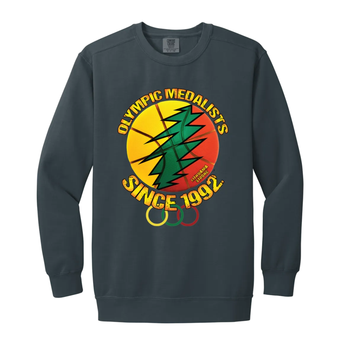 Olympic Medalists '92 -Men/Women Unisex Soft-Washed Crewneck Sweatshirt