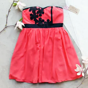 Onyx Flower Dress