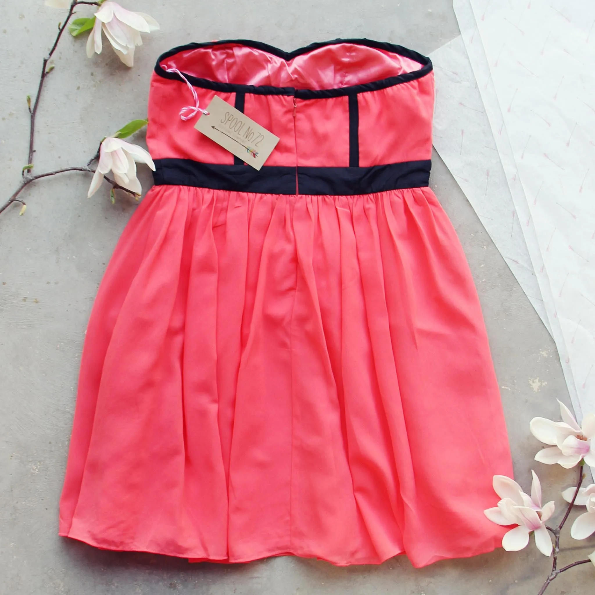 Onyx Flower Dress