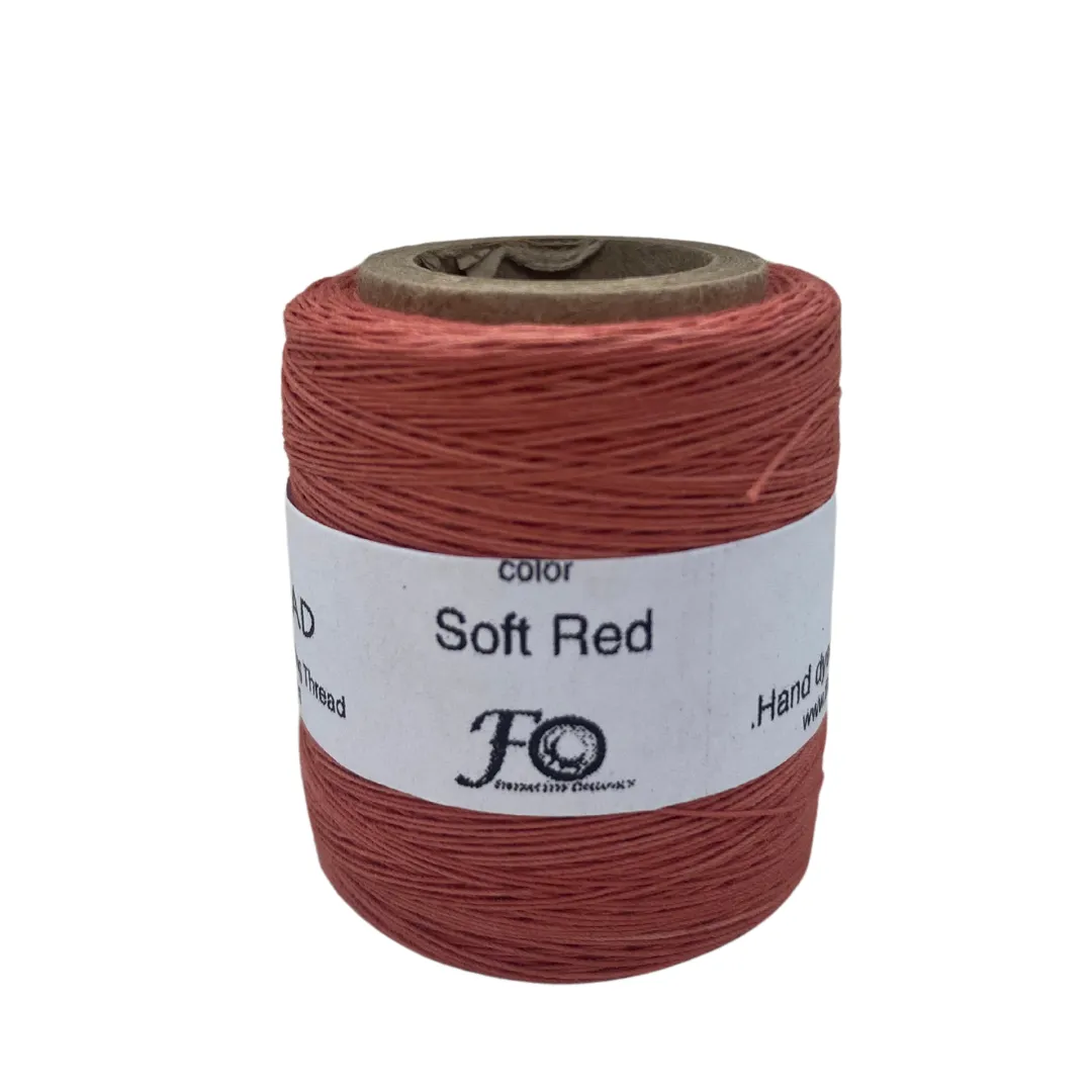 Organic Cotton Veggie Dyed Thread - Soft Red