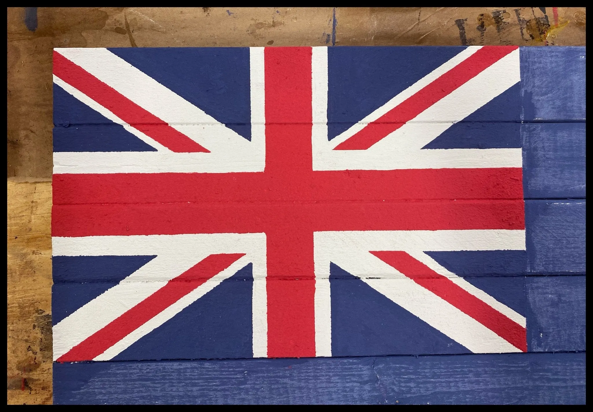 Oversized Australian Flag - Giant Wood Flag