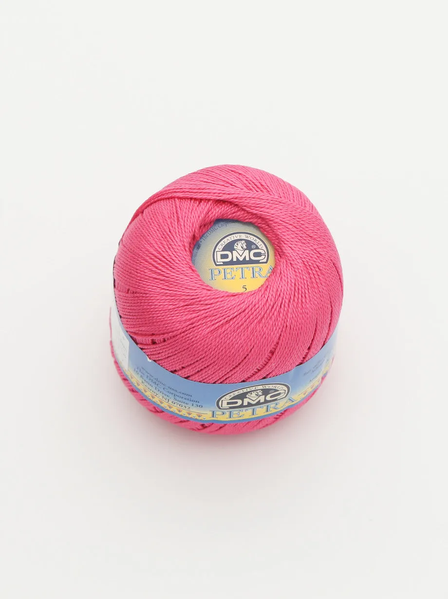 P53805 Petra Cotton Crochet - Hot Pink