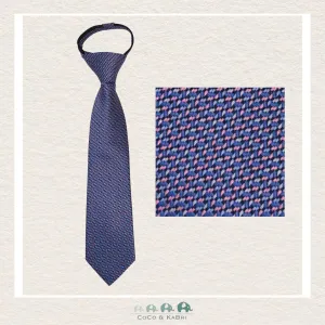 Paulo Sarto Silk Zipper Tie - 14"