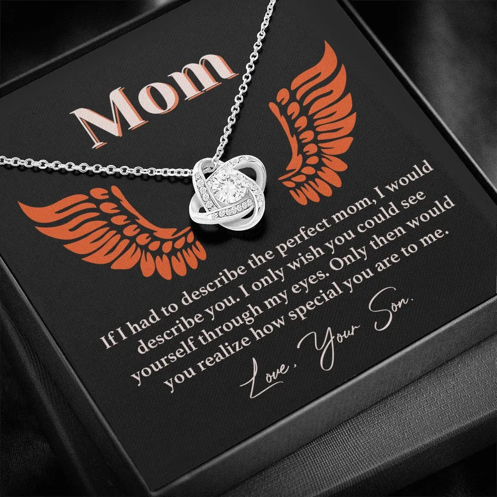 Perfect Mom Mother's Day Necklace