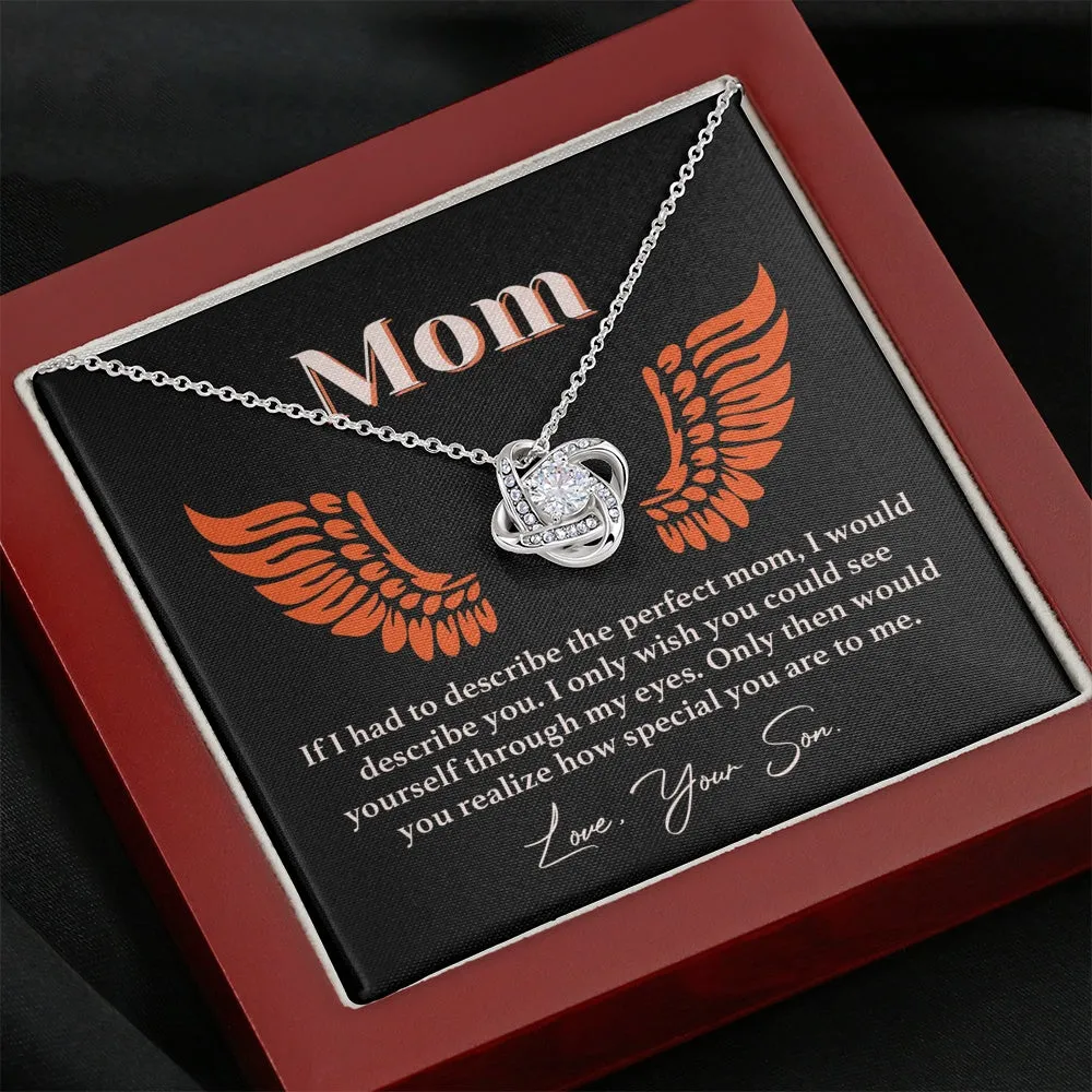 Perfect Mom Mother's Day Necklace