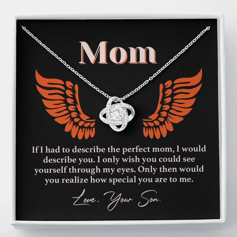 Perfect Mom Mother's Day Necklace