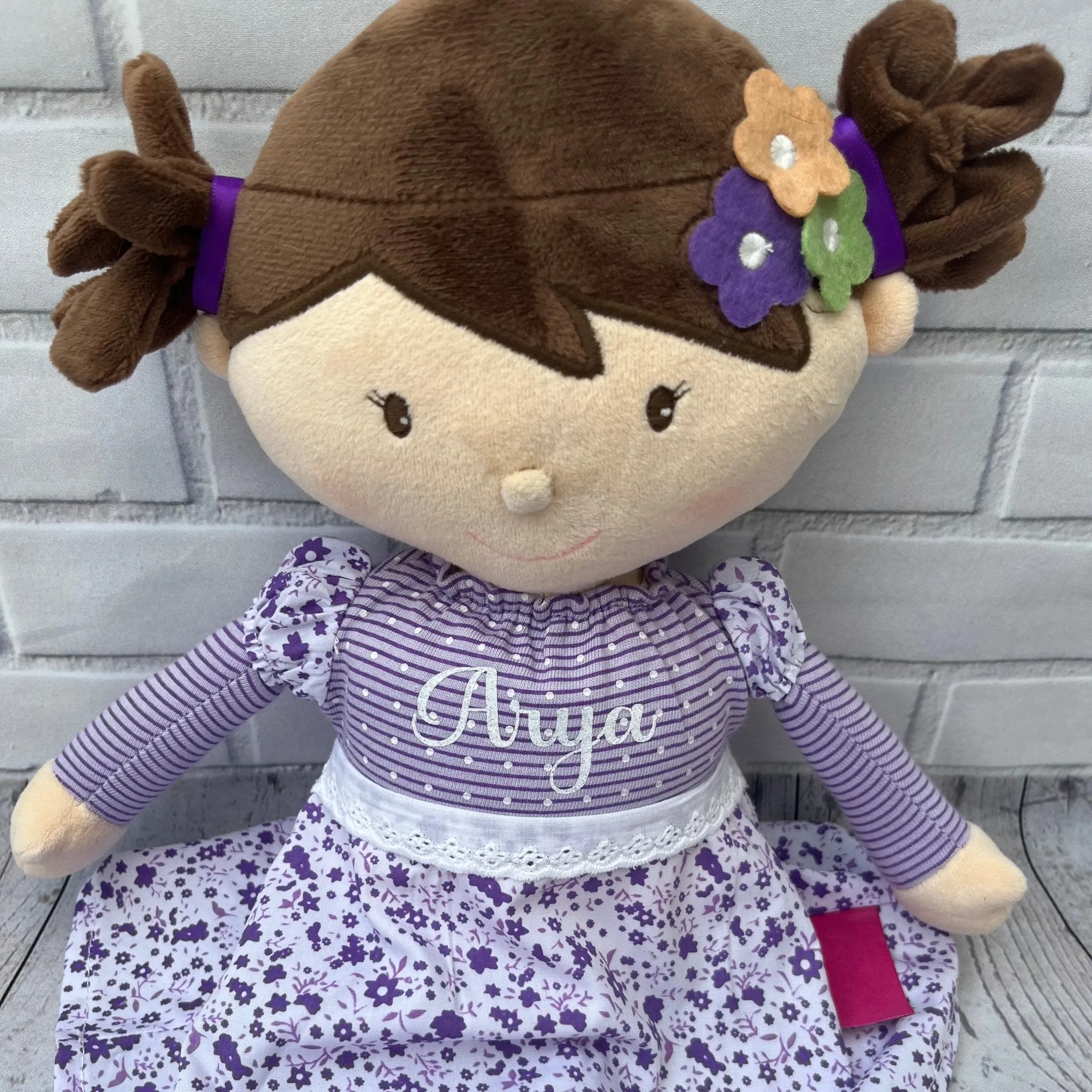 Personalised Classic Rag Doll - Mandy, Molly, Scarlett, Skye, Vicky
