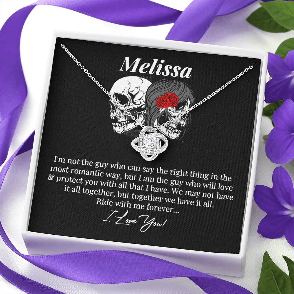 Personalized Ride With Me Forever Necklace