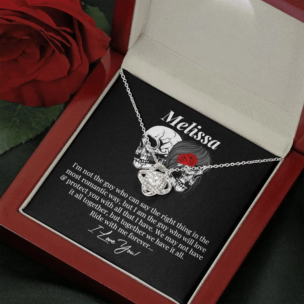Personalized Ride With Me Forever Necklace