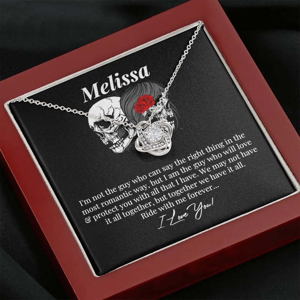 Personalized Ride With Me Forever Necklace