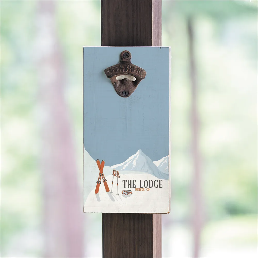 Personalized Summit Sips Bottle Opener