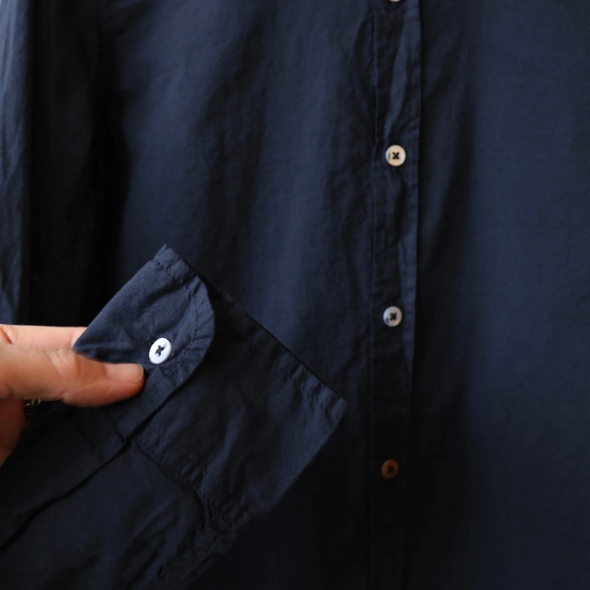 Pip Squeak Chapeau Boy Shirt - Soft Black Cotton Batiste