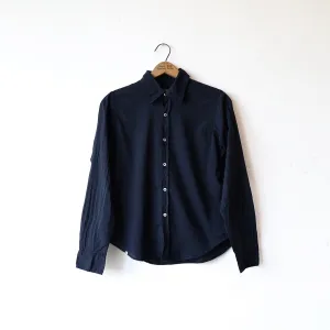 Pip Squeak Chapeau Boy Shirt - Soft Black Cotton Batiste
