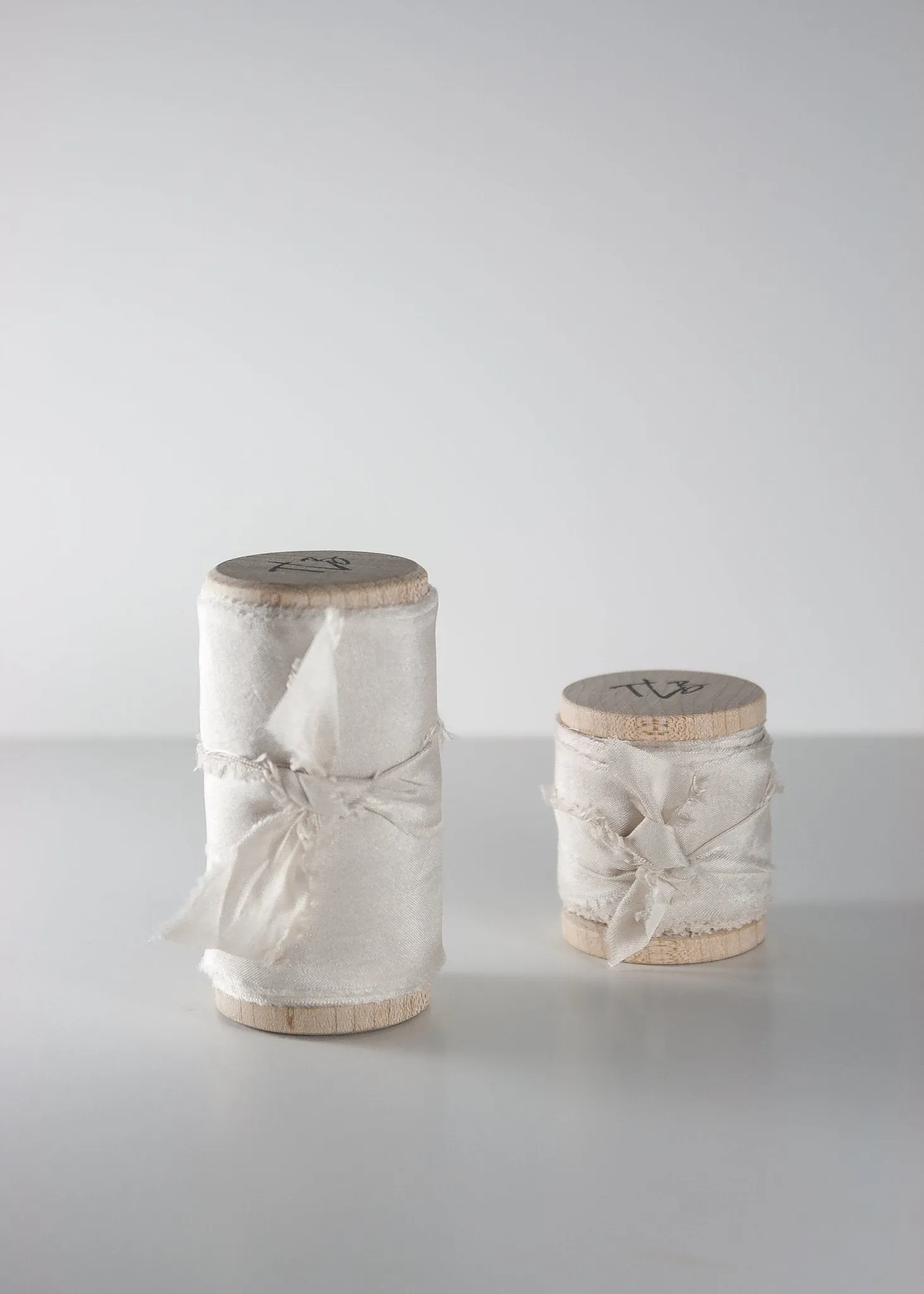 Platinum Habotai Silk Ribbon