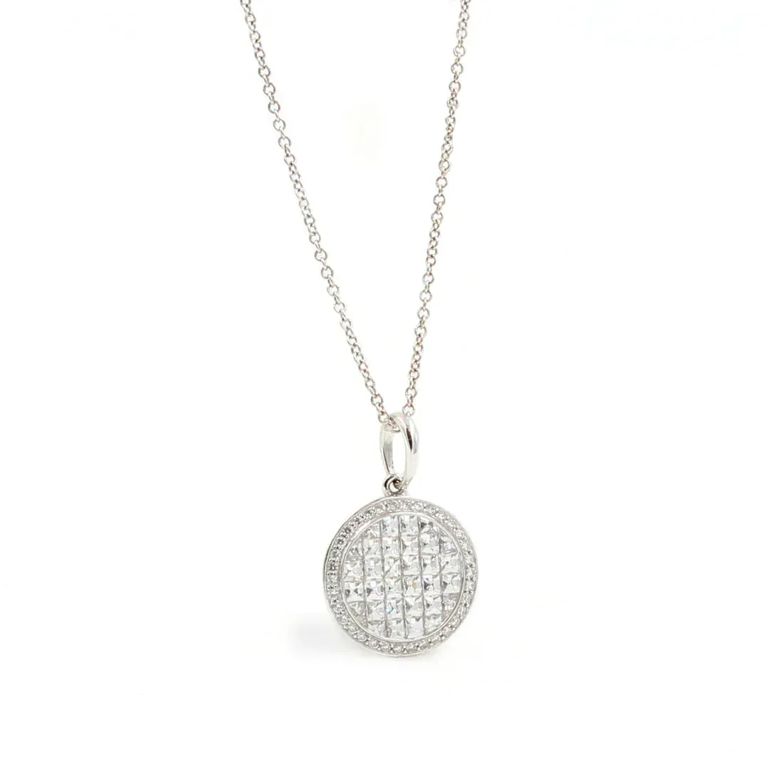 PMTXPIE10168650 18KT Blaze Cut Diamond Pendant
