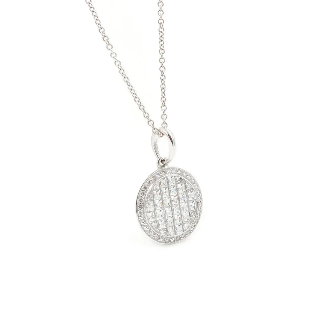 PMTXPIE10168650 18KT Blaze Cut Diamond Pendant