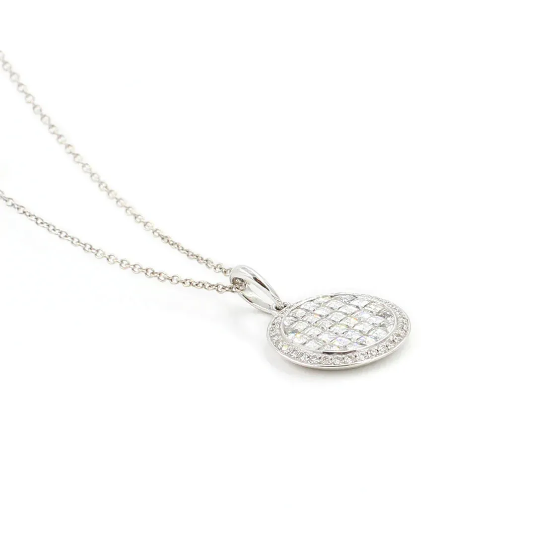 PMTXPIE10168650 18KT Blaze Cut Diamond Pendant