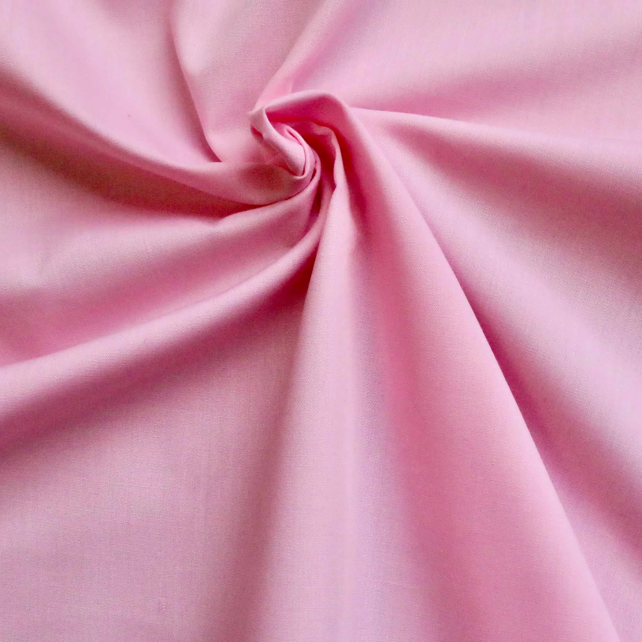 PolyCotton Poplin - 12 plain colours