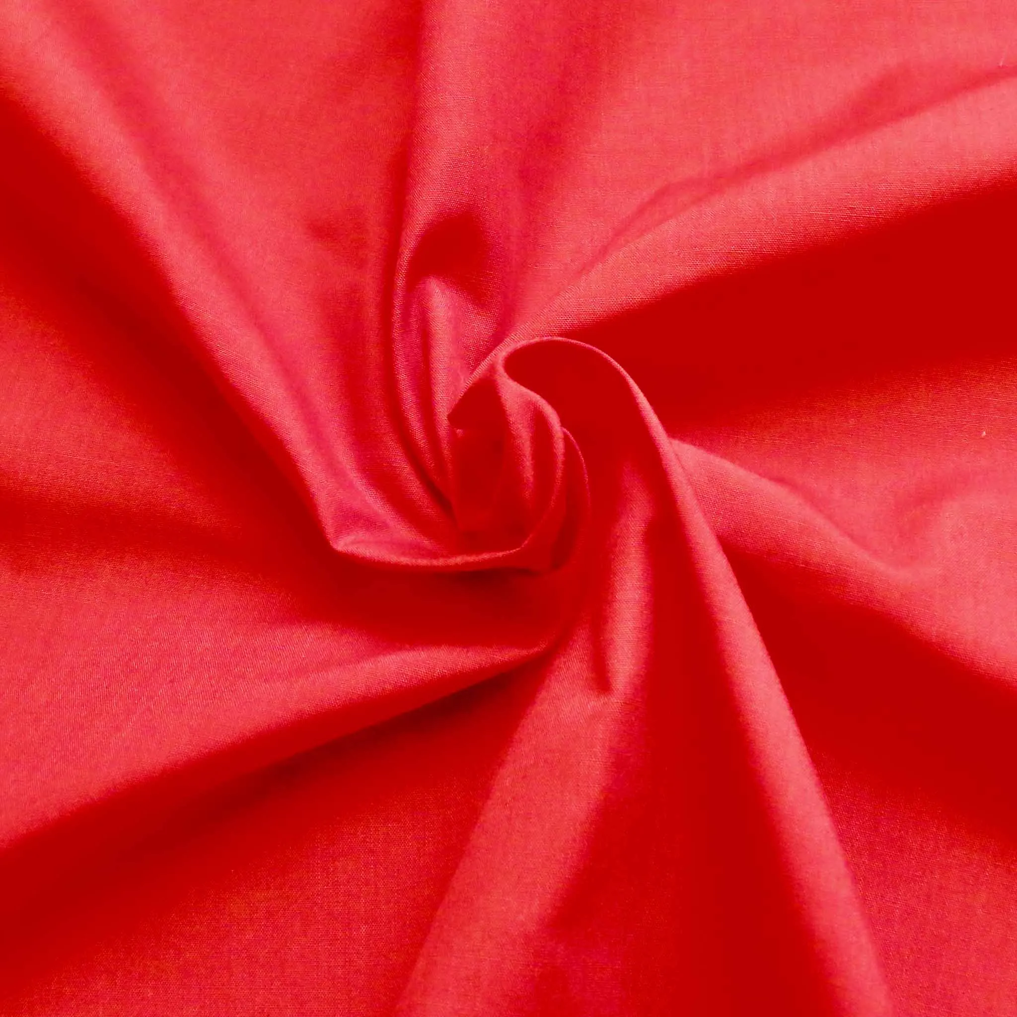 PolyCotton Poplin - 12 plain colours