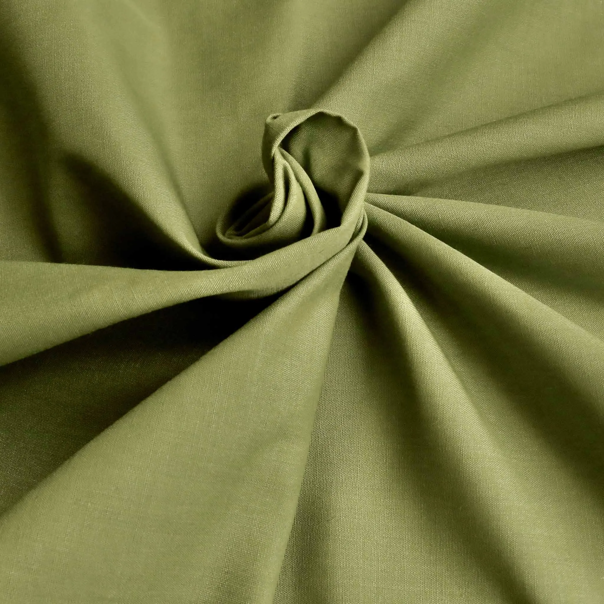 PolyCotton Poplin - 12 plain colours