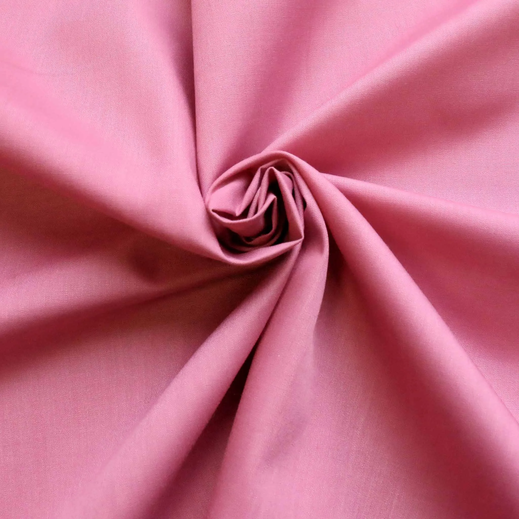 PolyCotton Poplin - 12 plain colours