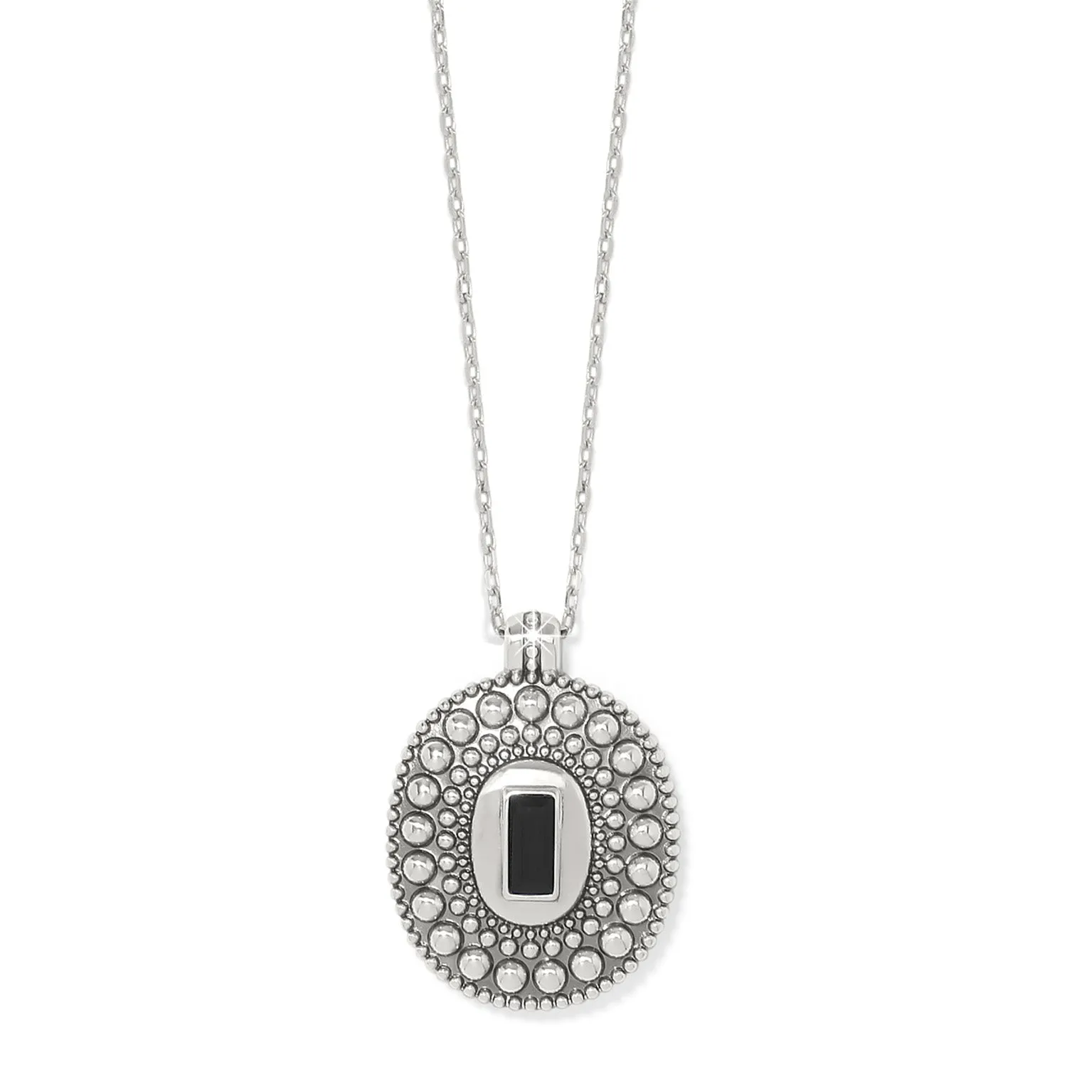 Pretty Tough Gem Necklace - Black
