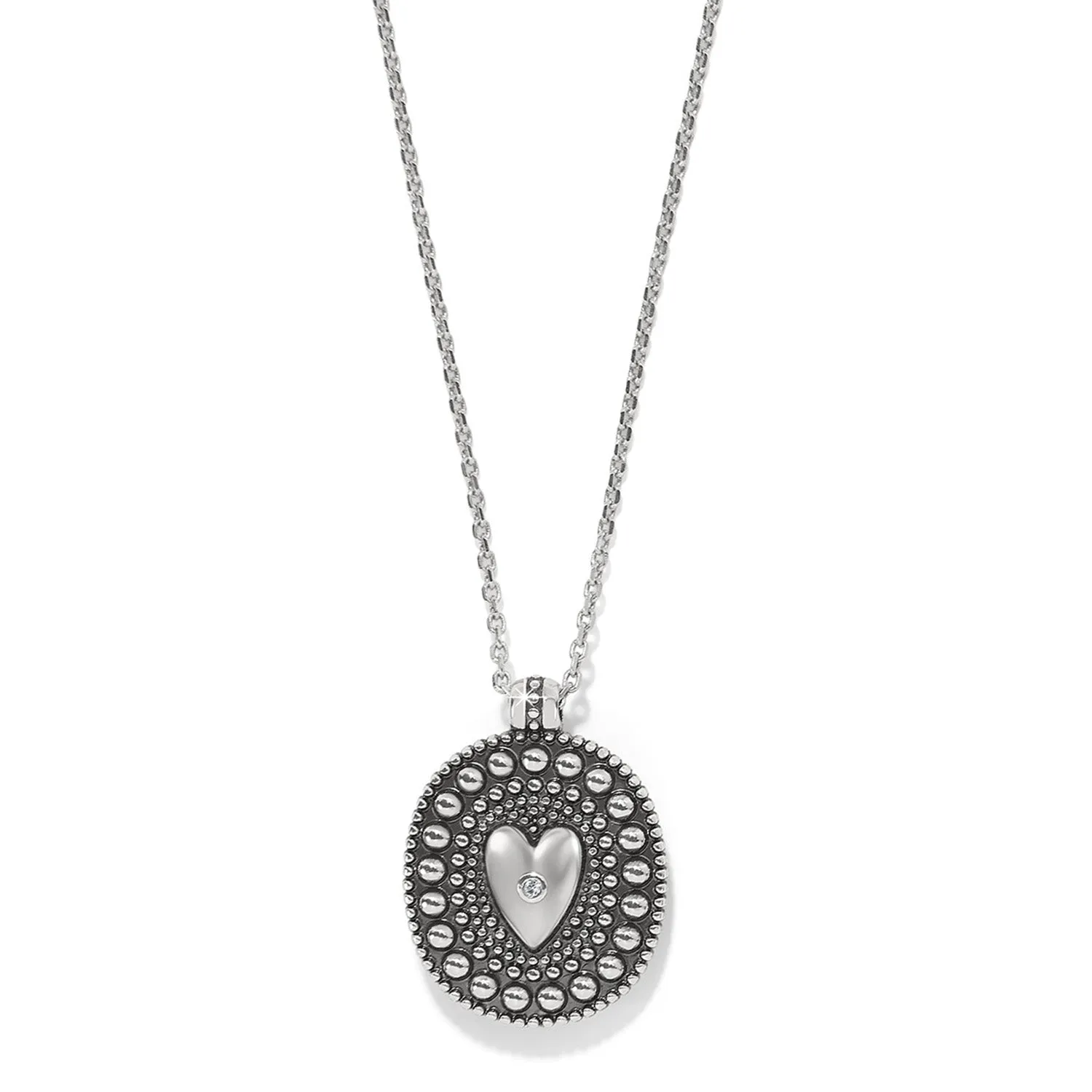 Pretty Tough Gem Necklace - Clear