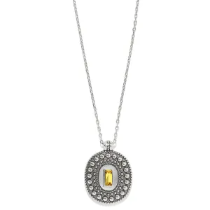 Pretty Tough Gem Necklace - Topaz