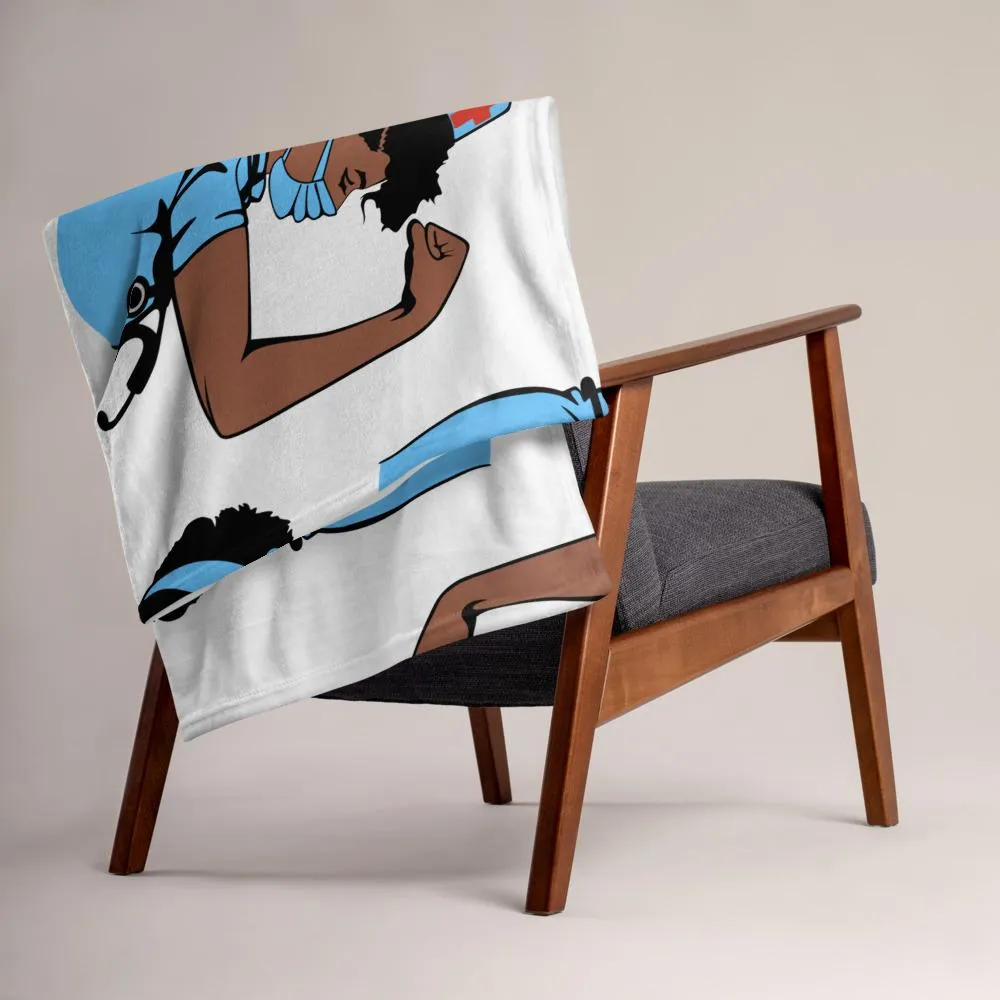 "Nurse Strong" Throw Blanket