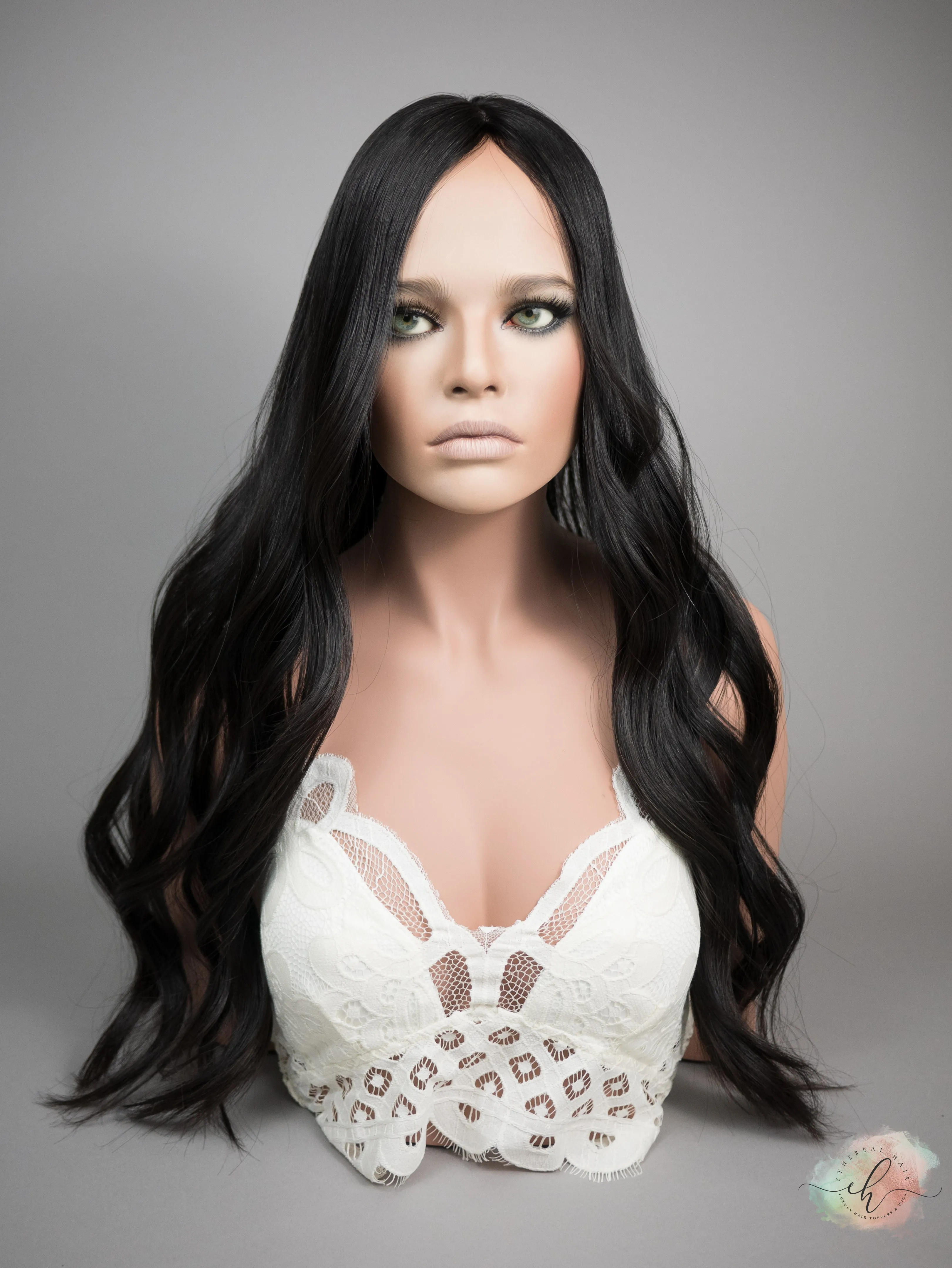 “RAVEN" Premium Topper: Silk Top, 9x9, 28"