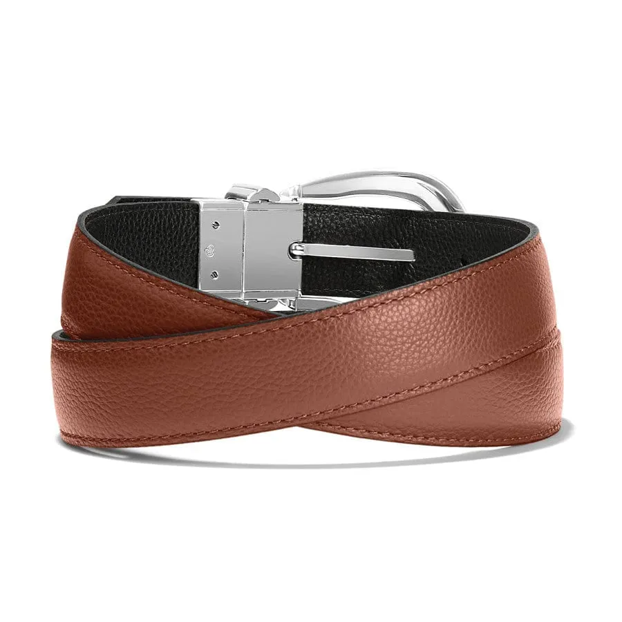 Really Tough Reversible Belt - Black to Bourbon