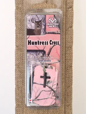 Realtree Huntress Cross Dog Tag
