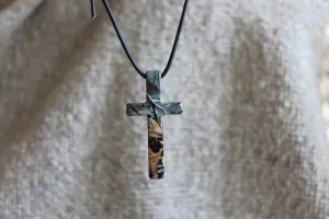 Realtree Xtra Cross Necklace