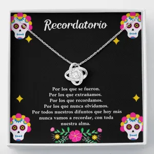 Recordatorio Día de los Muertos