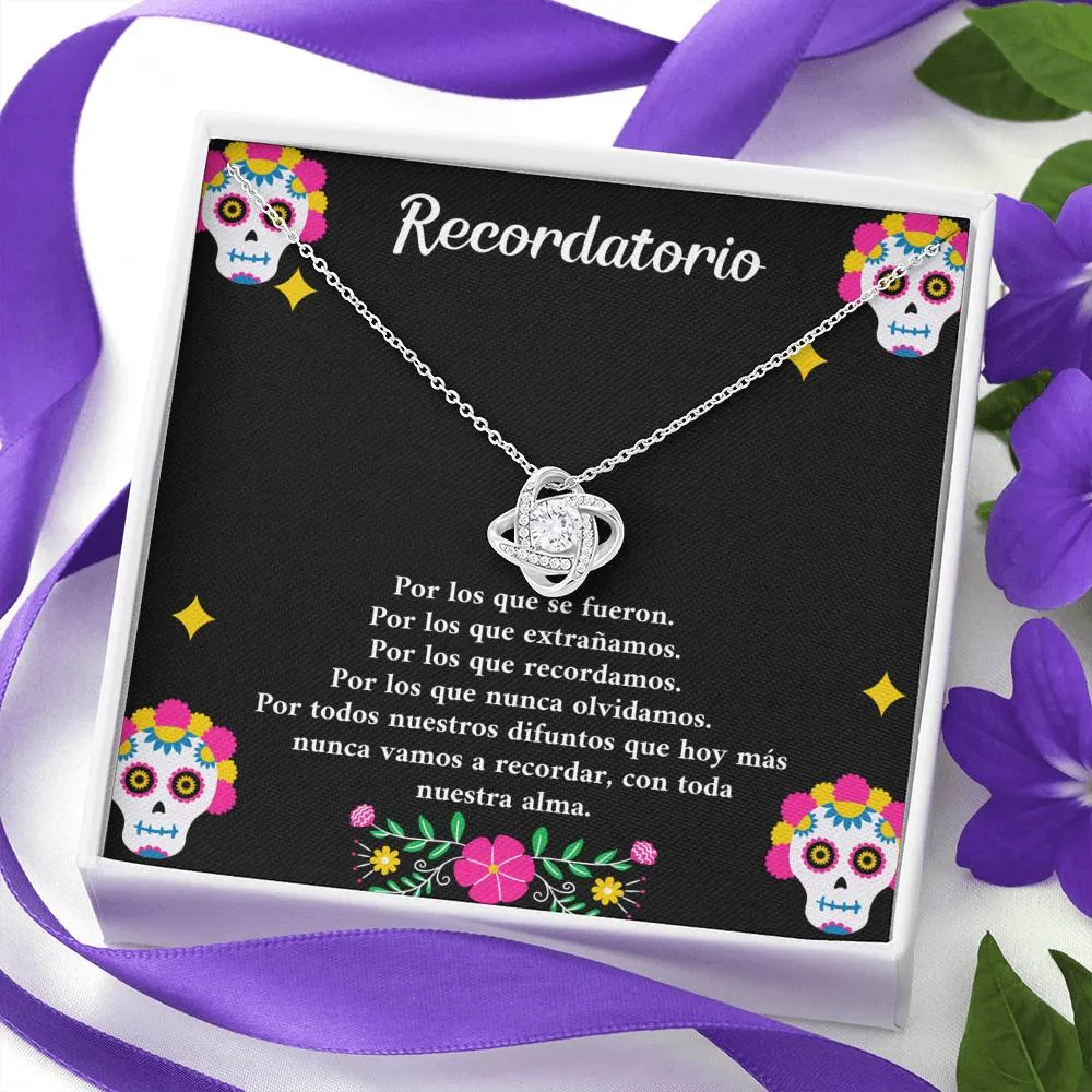 Recordatorio Día de los Muertos