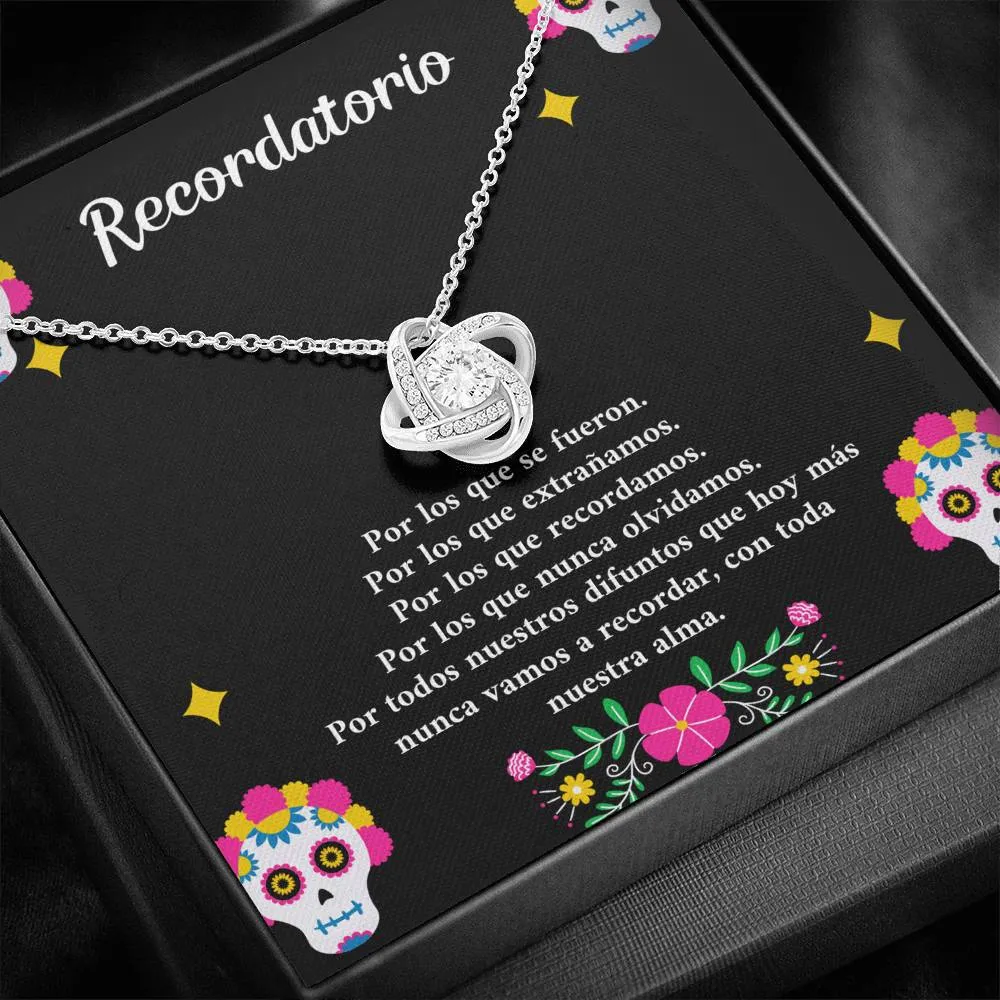 Recordatorio Día de los Muertos
