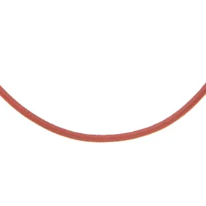 Red Leather Necklace