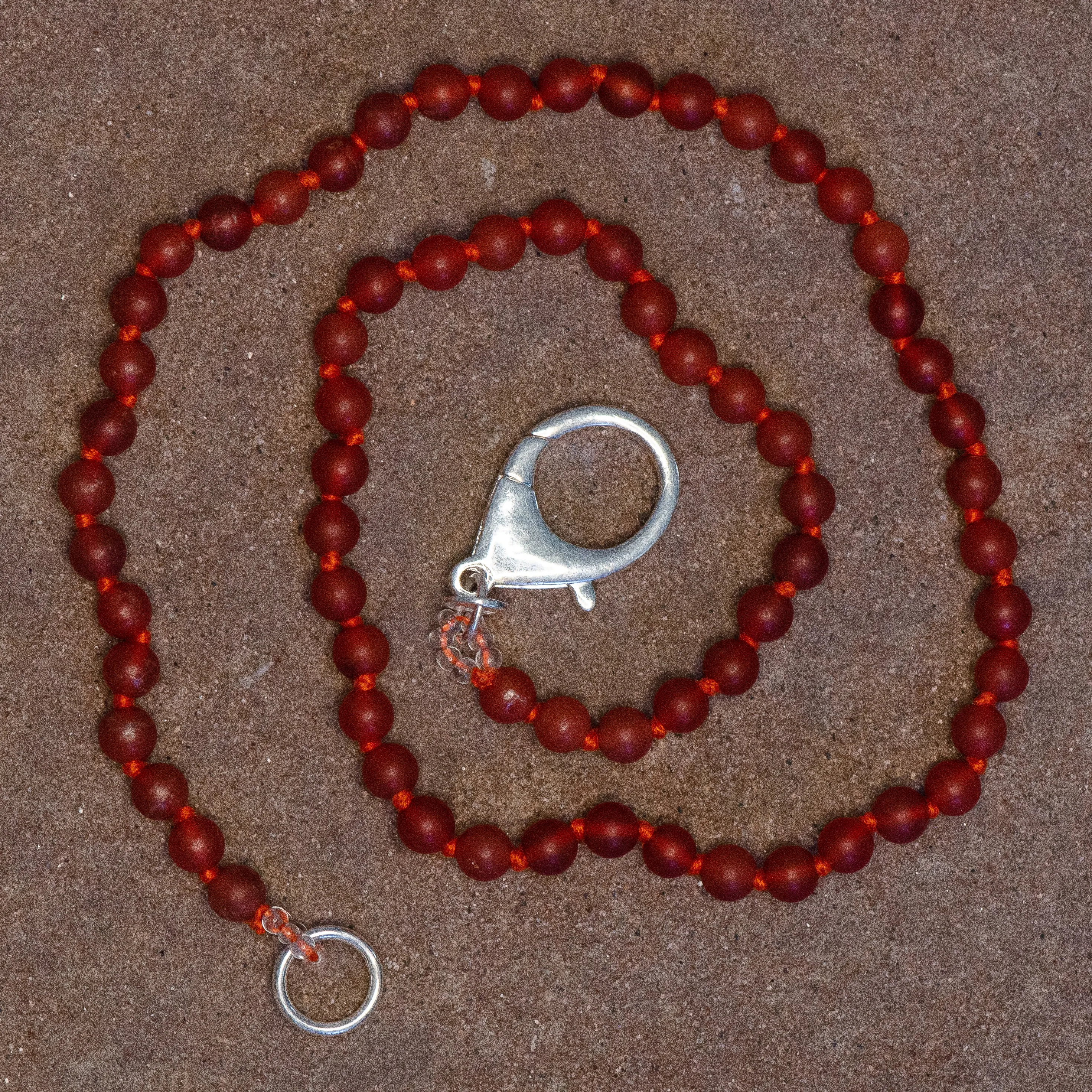 Red Onyx Medium   Clasp