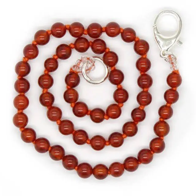 Red Onyx Medium   Clasp