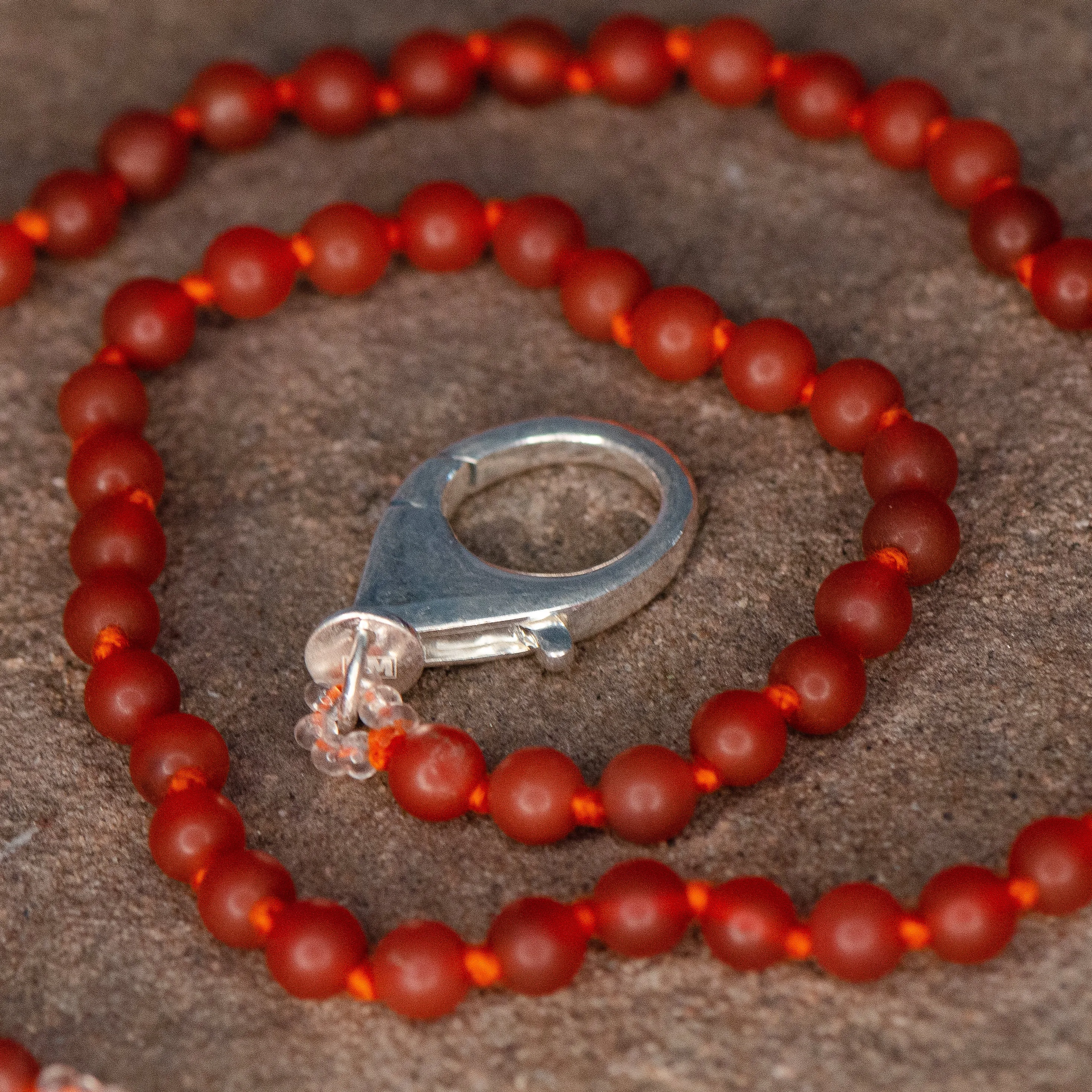 Red Onyx Medium   Clasp