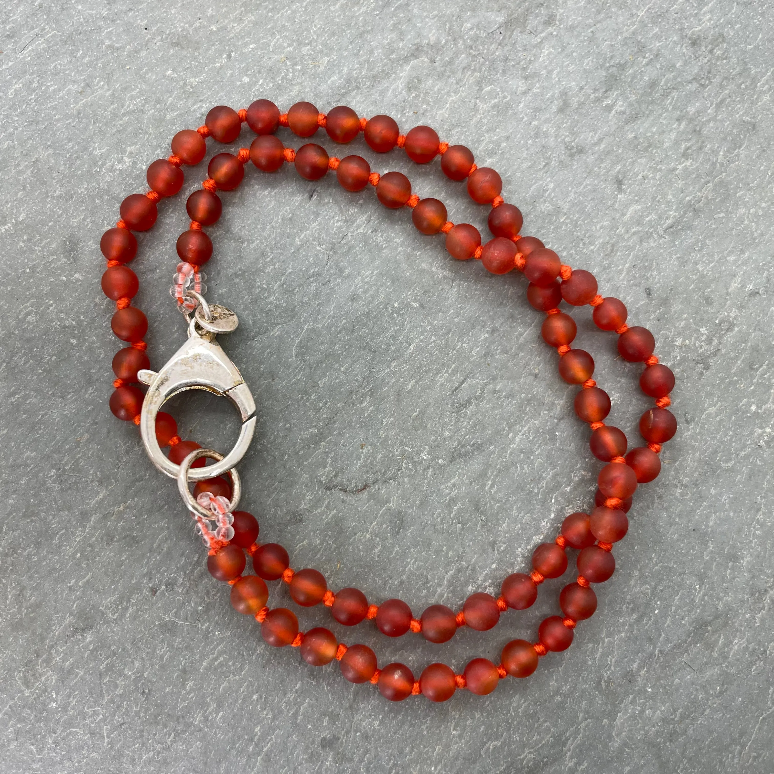Red Onyx Medium   Clasp