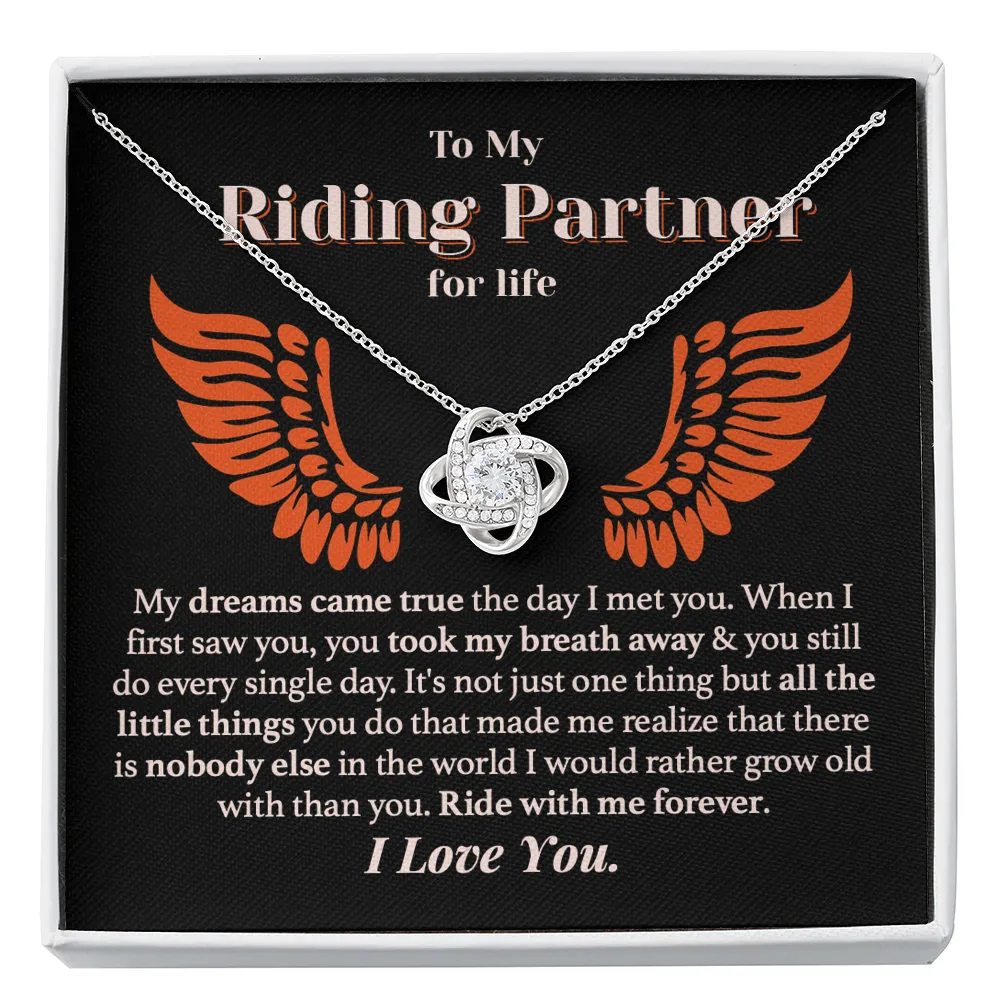 Ride With Me Forever Love Necklace